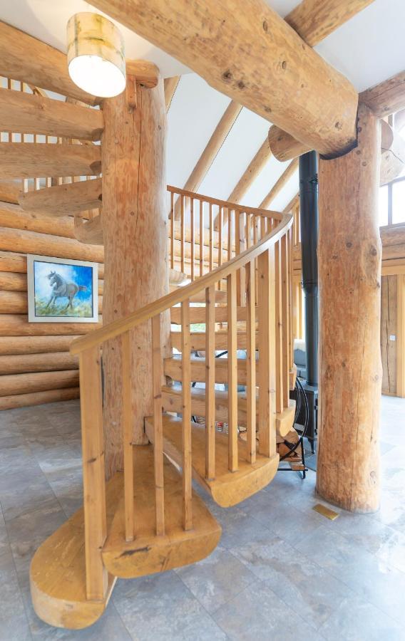 Wild Nurture Eco Luxury Offgrid Log Cabin Fort William Buitenkant foto