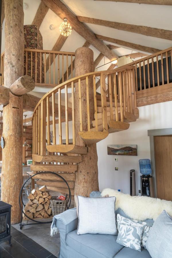 Wild Nurture Eco Luxury Offgrid Log Cabin Fort William Buitenkant foto