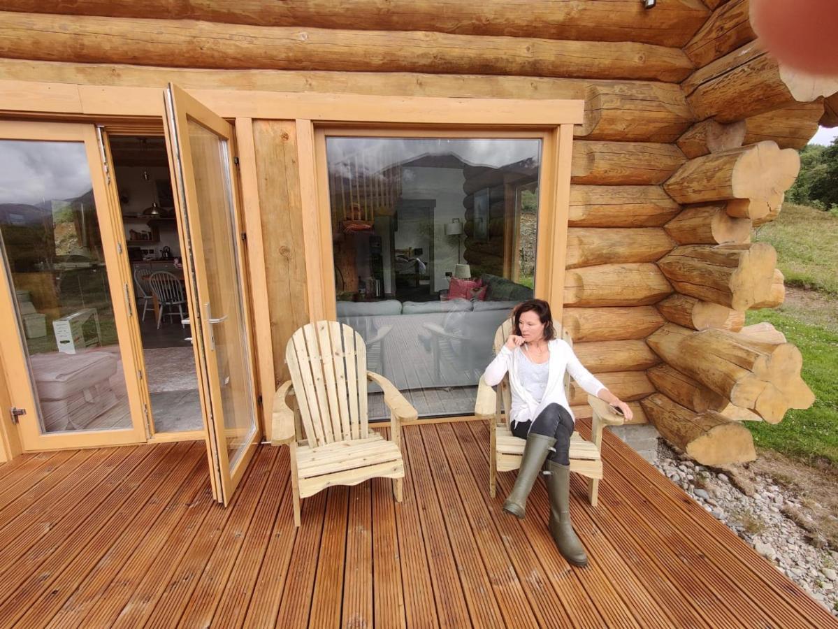 Wild Nurture Eco Luxury Offgrid Log Cabin Fort William Buitenkant foto