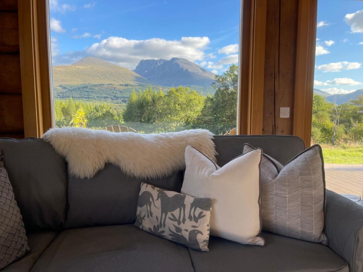 Wild Nurture Eco Luxury Offgrid Log Cabin Fort William Buitenkant foto
