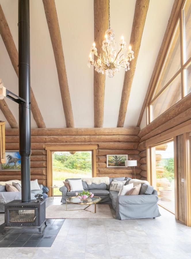 Wild Nurture Eco Luxury Offgrid Log Cabin Fort William Buitenkant foto