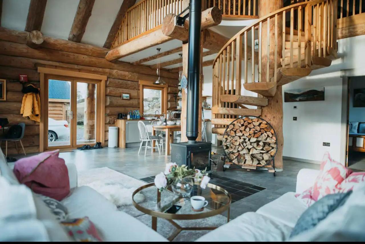 Wild Nurture Eco Luxury Offgrid Log Cabin Fort William Buitenkant foto