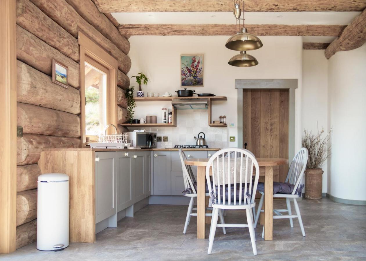 Wild Nurture Eco Luxury Offgrid Log Cabin Fort William Buitenkant foto