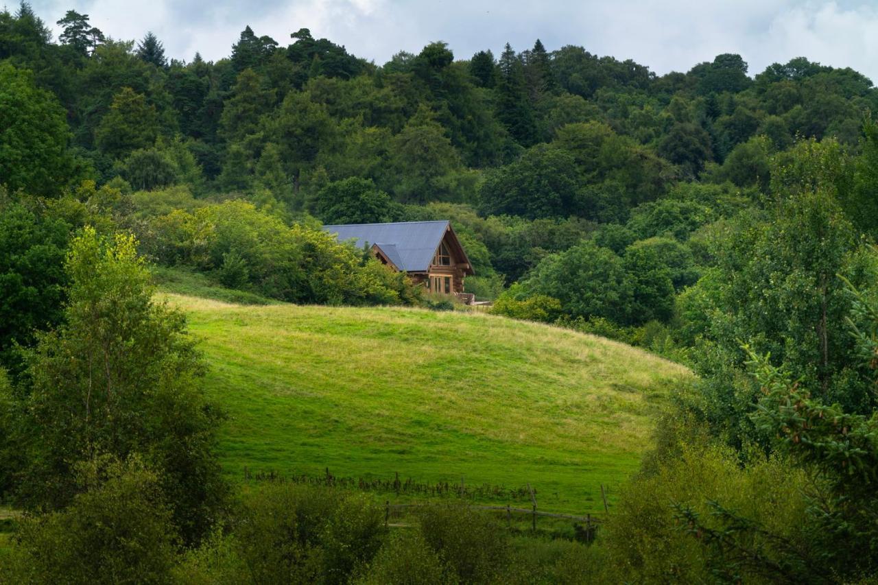 Wild Nurture Eco Luxury Offgrid Log Cabin Fort William Buitenkant foto