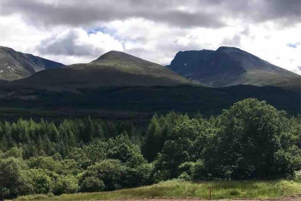 Wild Nurture Eco Luxury Offgrid Log Cabin Fort William Buitenkant foto